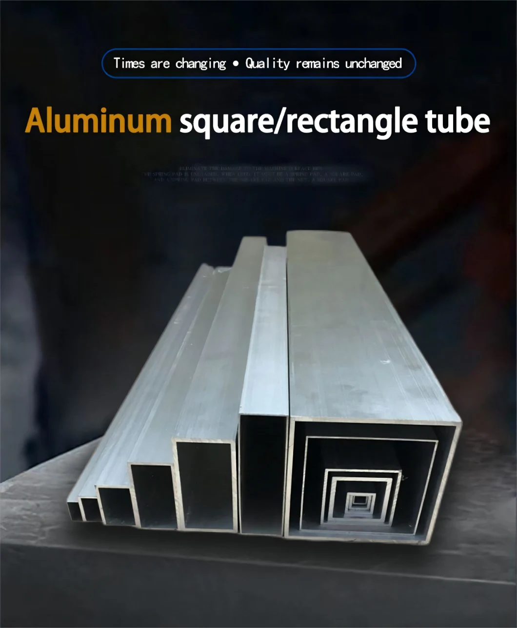 Customized Diameter 7075 Aluminum Square Tube Aluminium Alloy Extrusion Extruded Rectangular Pipe Piping Tubing