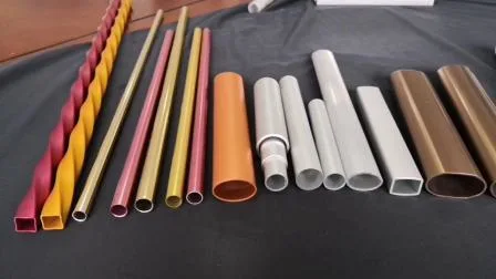 Profil personnalisé de la Chine Fabrication d'extrusion d'aluminium rond/carré/tube extrudé ovale/tube/tuyau/tuyauterie