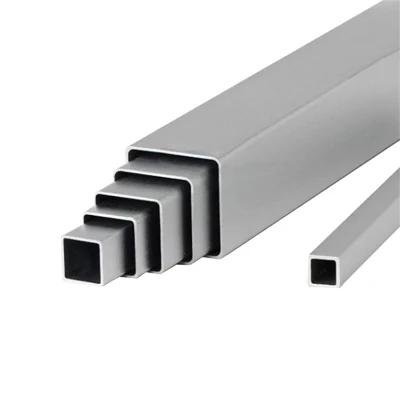 Tuyau de tube rectangulaire carré en aluminium/alliage d'aluminium 6000 T5 T6 H112 Tube de tuyau rectangulaire carré/tube rectangulaire en aluminium anodisé