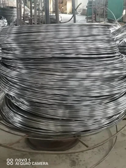 Usine de tubes enroulés en acier inoxydable 316L en Chine, 3/8 pouces, 1/4 pouces, 1/2 pouces, 5/8 pouces